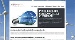 Desktop Screenshot of costenergie.com